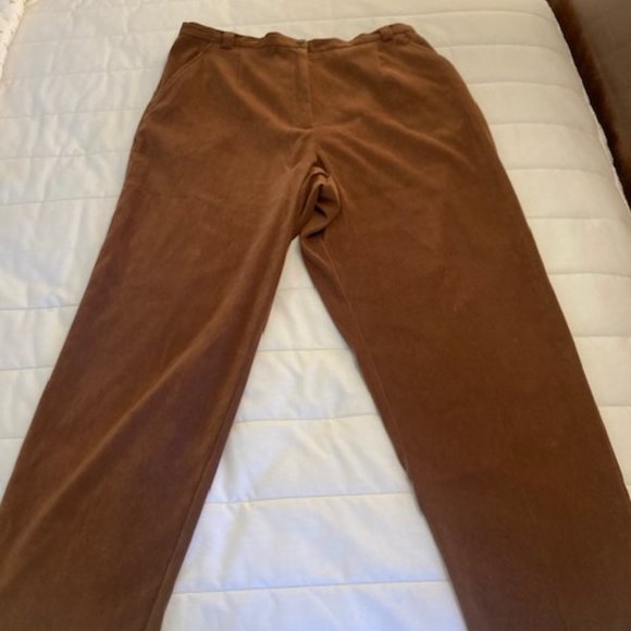 Coldwater Creek Brown Slacks - Picture 1 of 4